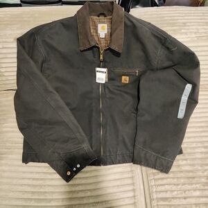 Vintage Carhartt Men's Detroit Black J97 Jacket 3XLT Never Worn NWT